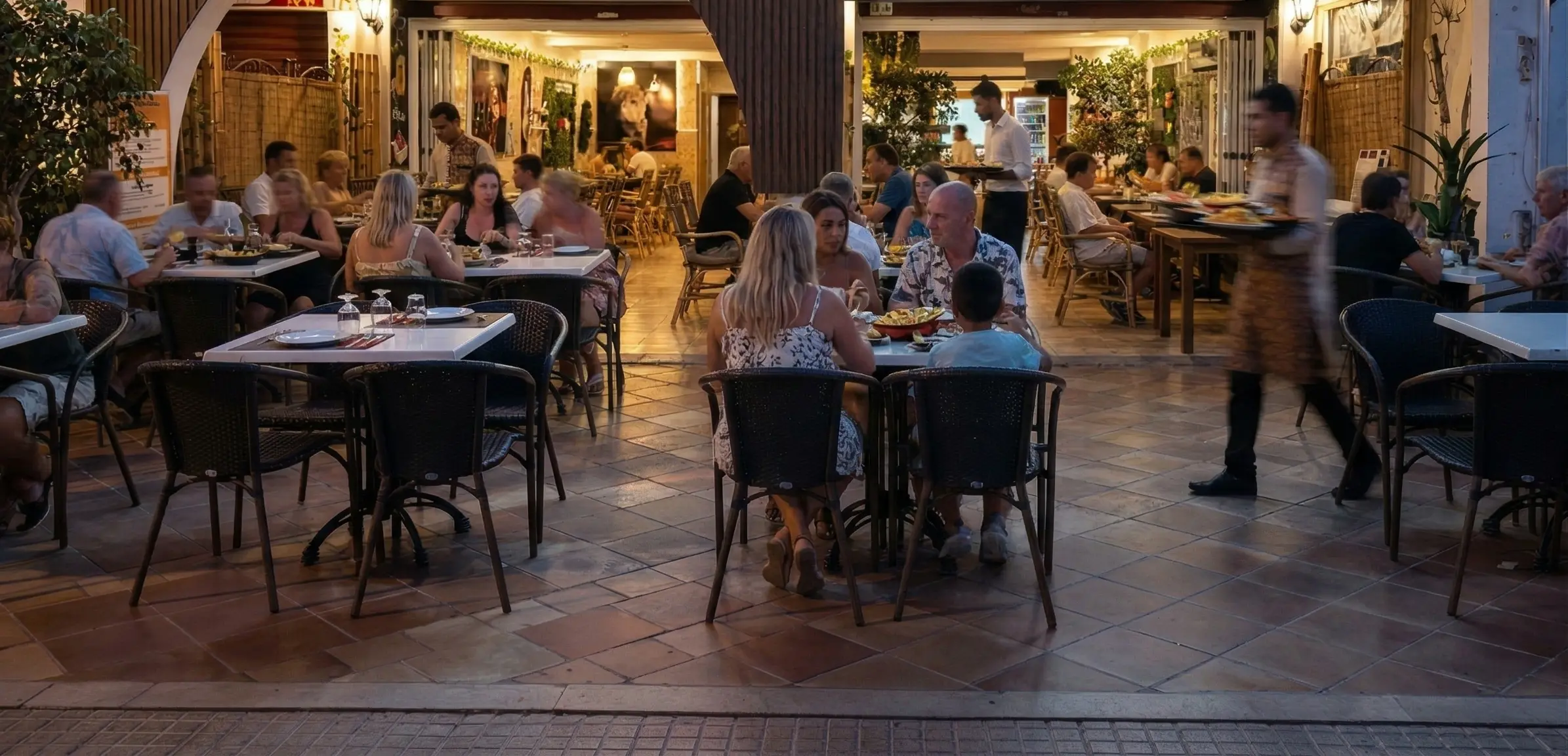 Maharaja Indian Restaurant terrace