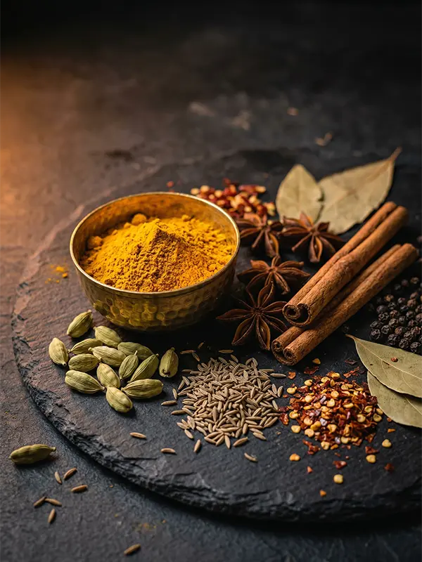 Traditional Indian spices